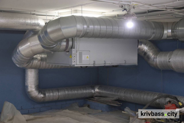 Покращені умови в укриттях: криворізька гімназія №26 стане безпечнішою4