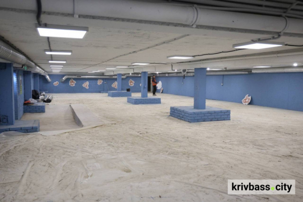 Покращені умови в укриттях: криворізька гімназія №26 стане безпечнішою2