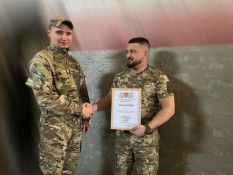 У 129-й окремій важкій механізованій бригаді відбулися урочистості з нагоди Дня сержанта1