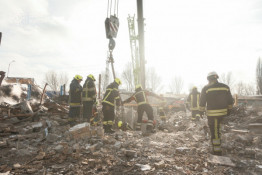 У Києві 6 загиблих і 13 поранених внаслідок нічного ворожого удару1