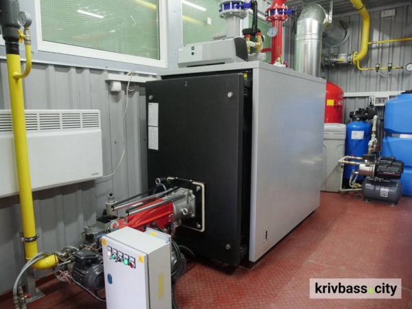 У Кривому Розі запустили блочно-модульну котельню для подачі тепла в будинки Тернівського району4