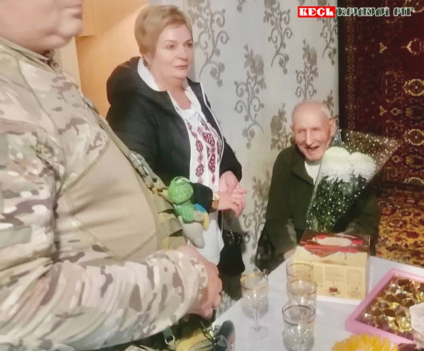 Анатолій Шукайленко святкує 90-річчя в Кривому Розі