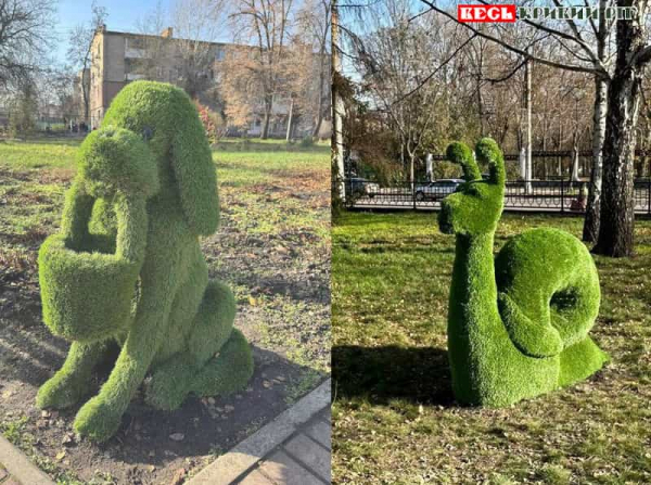 Казкові звірі з’явились в парку Шахтарському в Кривому Розі