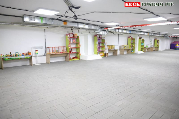 Укриття розширюють в дитячому садочку №257 в Кривому Розі