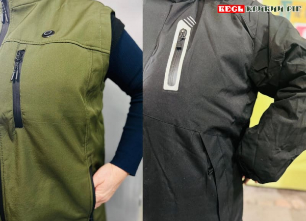 Куртки, жилети з підігрівом отримали комунальники Зеленодольська Криворізького р-ну