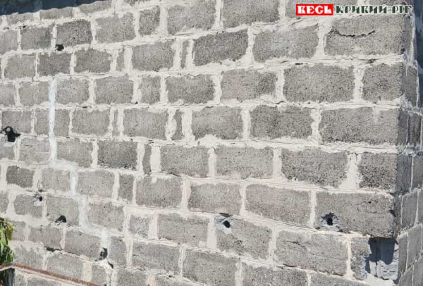 Обстрілом посічено стіну будинку у Зеленодольській громаді Криворізького р-ну