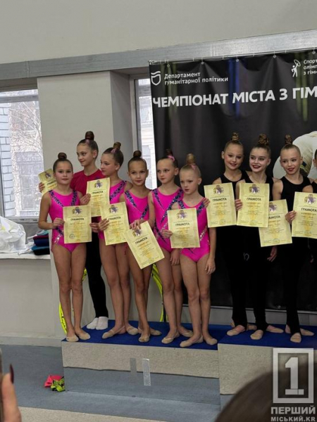 Вивірені рухи та артистизм: гімнастки з Кривого Рогу вразили суддів на обласній першості4