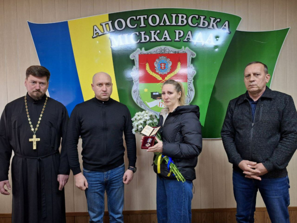 Воїну з громади Криворіжжя вручили державну нагороду (посмертно)2