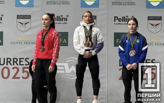 «Залізний» характер і цілеспрямованість: важкоатлети з Кривого Рогу відзначилися на ЧЄ в Албанії