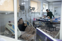 Діти, які на лікарняних ліжках опинилися через російську агресію0