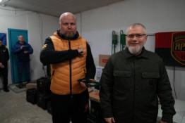 Голова Ради оборони Кривого Рогу Олександр Вілкул: У друзів у легендарному штурмовому батальйоні 