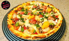 Кулінарний блог А. Паукової: Супер альтернатива тісту, що не поступається у смаку. ПП-творожна піца0