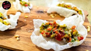 Кулінарний блог А. Паукової: Закуска з рисового паперу та гуакамоле1