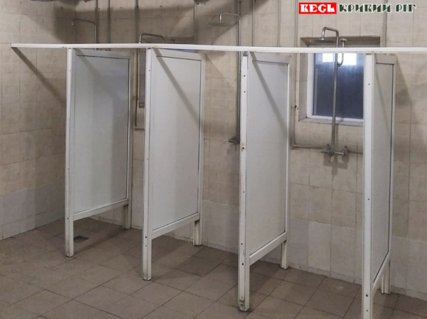 Відремонтовано душову СПК-5 АрселорМітал Кривий Ріг