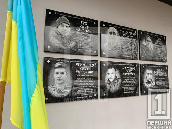 Пам'ять про них житиме у серці кожного з нас: у Кривому Розі відкрили меморіали на честь Сергія Якименка та Віктора Нікітіна-Тульчинського7