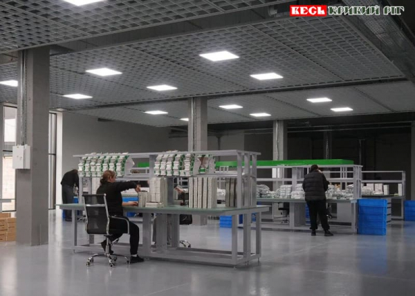 Цех підприємства Промфактор в Кривому Розі