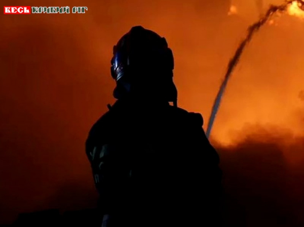 Гасіння пожежі на Дніпропетровщині