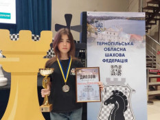 Шахістка з Кривого Рогу виборола срібну медаль чемпіонату України0