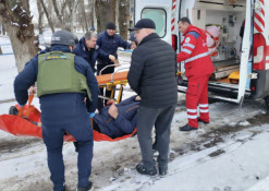 Сьогодні вдень окупанти продовжували руйнувати обстрілами Нікопольщину, двох людей поранено0