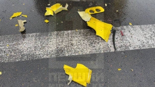 У Кривому Розі на вул. Кобилянського вантажівка в’їхала в Tesla: одна пасажирка госпіталізована3