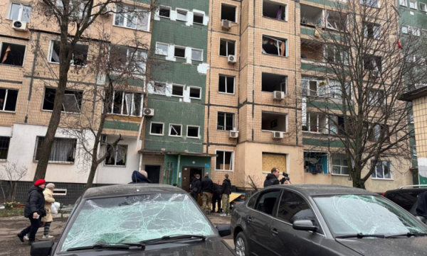 Наслідки ракетного удару по Кривому рогу 3 грудня - фото Суспільне Дніпро