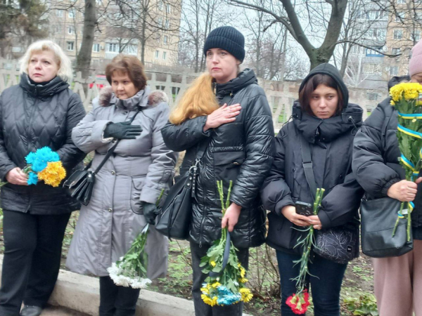 У Кривому Розі відкрили меморіал на честь полеглого захисника Дмитра Турковського6