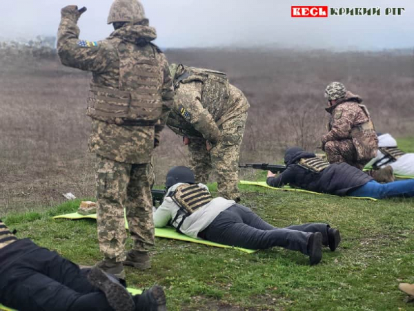 Навчання з національного спротиву для мешканців і мешканок Криворізького р-ну