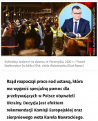 У Польщі планують скасувати особливий статус українських біженців0