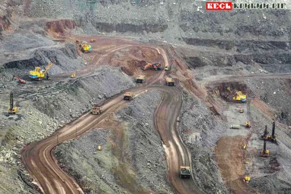 Гірничі роботи ведуться на комбінаті ІнГЗК