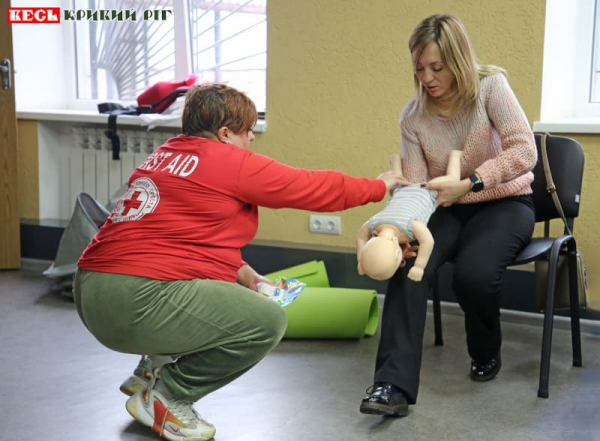 Курси з домедичної допомоги для працівників Метінвест Кривий Ріг