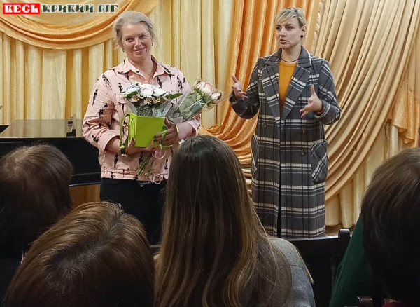 Віолету Сахно представили в Криворізькій музичній школі №12