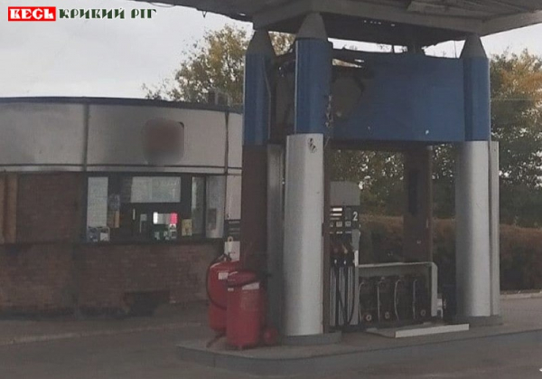 Атаки дроном зазнала АЗС у Зеленодольській громаді Криворізького р-ну