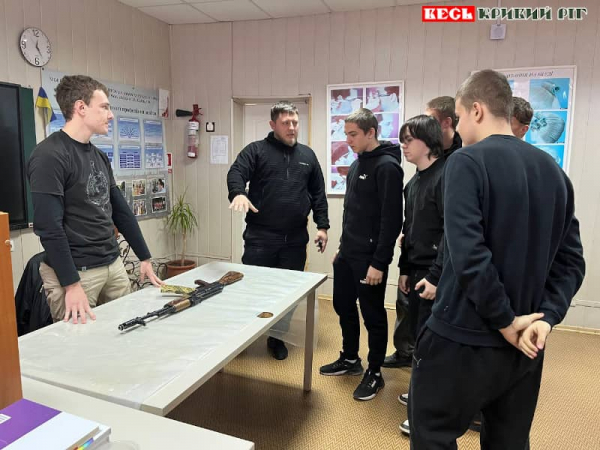 Урок мужності в МЦППВ в Кривому Розі