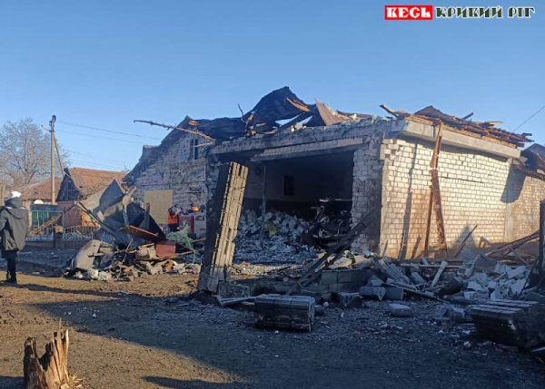 Іскандер зруйнував приватний будинок в Кривому Розі