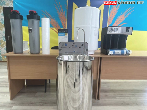 Системи доочищення води передано в Глеюватську громаду Криворізького р-ну