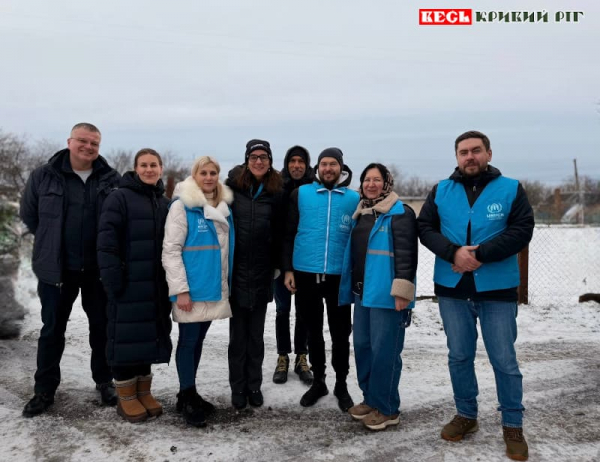 Представники УВКБ ООН побували на об&rsquo;єктах відновлення з Карітас Кривий Ріг