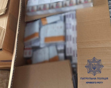 На Дніпропетровщині затримали автомобіль з цигарками без документів0