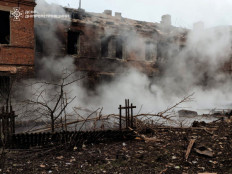 Наслідки сьогоднішнього ракетного удару по Кривому Рогу0