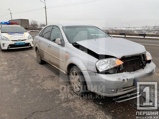 Пропуск пішохода закінчився ДТП: на Старовокзальній Chevrolet влетів у Kia1