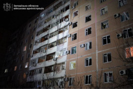 Російські війська вдарили по житловому будинку в Запоріжжі: є постраждалий0