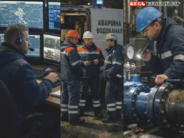 Ремонтні роботи веде Кривбасводоканал в Кривому Розі