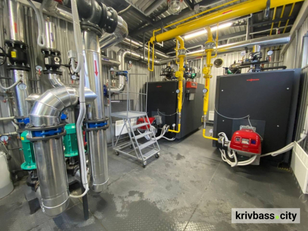 Тепло без перебоїв: у криворізькій лікарні запустили сучасну котельню2