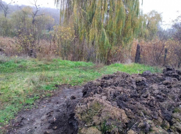 Купа гною - фото Держекоінспекція Придніпровського Округу