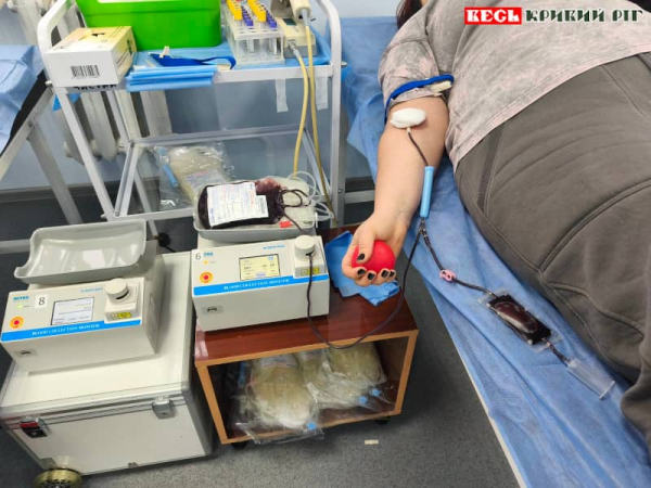 Донорами крові стали освітяни Саксаганського району Кривого Рогу