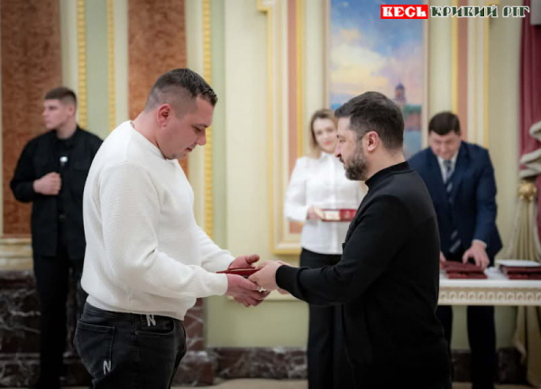 Нагороду від Президента отримав Олег Должок з Кривого Рогу