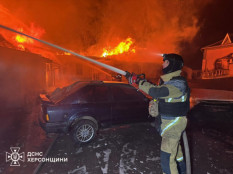 Армія рф масовано обстріляла Херсон з РСЗВ, постраждали 6 цивільних мешканців0