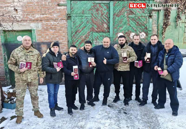 Нагороджено офіцерів криворізького штурмового полку АРЕЙ