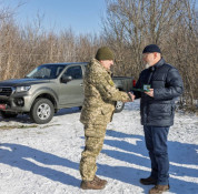 Кривий Ріг передав 60-й бригаді вже 93-й автомобіль з початку війни1
