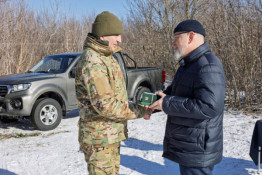 Кривий Ріг передав 60-й бригаді вже 93-й автомобіль з початку війни7