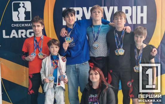Малий склад — потужний результат: криворізький Club Dragon завоював 10 медалей на Kryvyi Rih Open